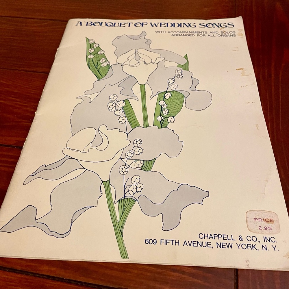 A Bouquet of Wedding Songs arranged for all organs